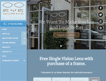 Tablet Screenshot of eyeworksatmidtown.com